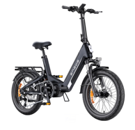 ENGWE L20 3.0 PRO Sklopivi električni bicikl sa središnjim motorom 20", 250 W, 48 V / 15 Ah, domet do 160 km, crni